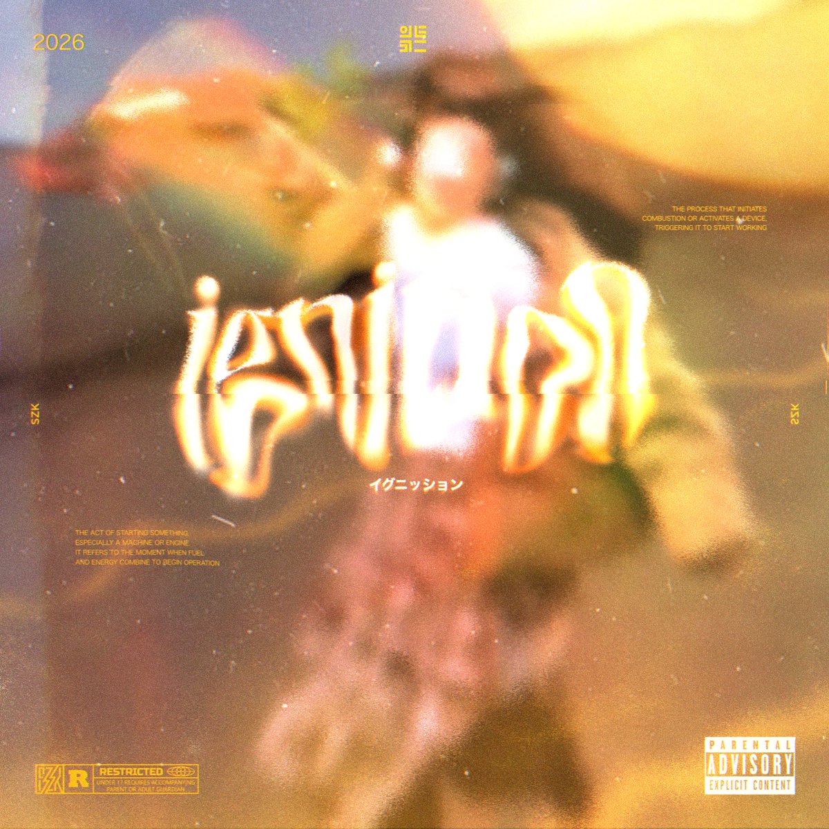 【Release information】

2/11 next tapeよりpre release 
2曲入り single「 ignition 」

1. extend / prod by MAXMIZACION 
2. lots of love / prod by touge
mixby majin studio art by pop