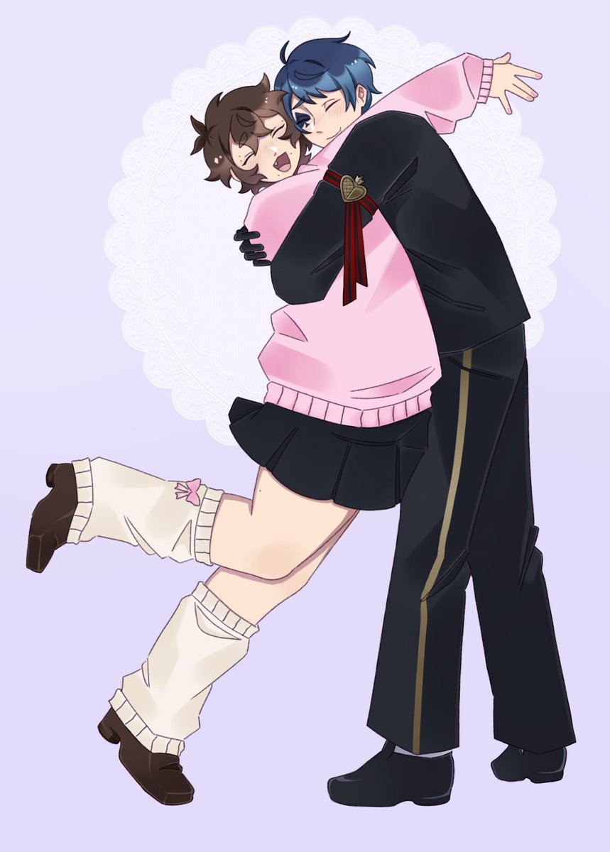 the chibi the couple