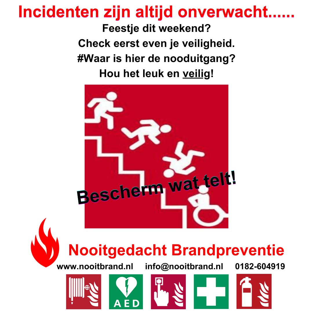 Jouw (brand-) veiligheid, dat is waar wij het met al onze medewerkers voor doen!