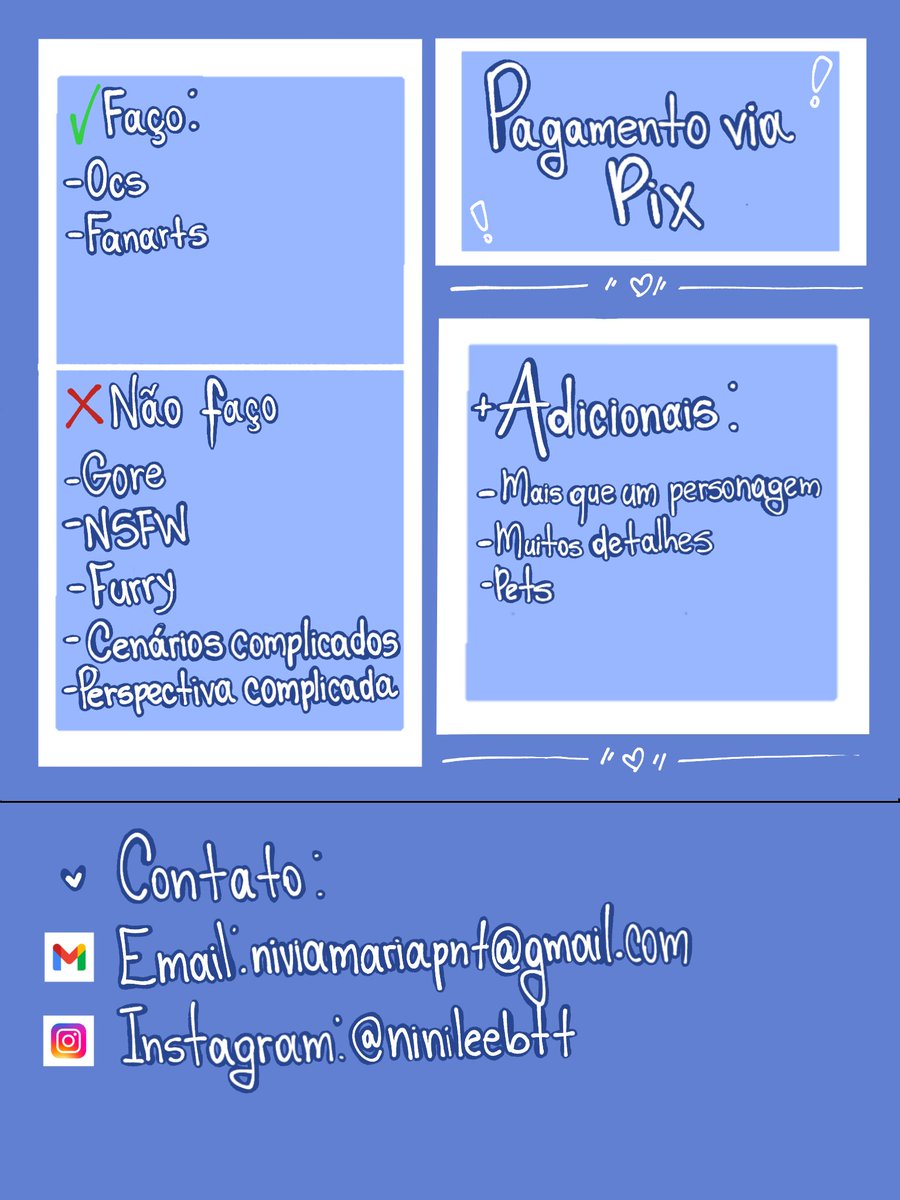 ninileebtt | comissões abertas!! tweet media