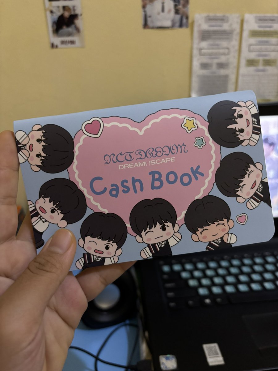 piinkynaa's tweet photo. jastip ni cashbook udah dua tahun yang lalu dan sekarang baru terpakai😭 https://t.co/883Ukc2NeU