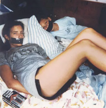 ImBreckWorsham's tweet photo. The ritualistic sexual abuse of children in cooperation with our government has been going on for DECADES. 

This photo was found on the ground outside a Florida convenience store in 1989. The children were never identified. https://t.co/anFJA6fakQ