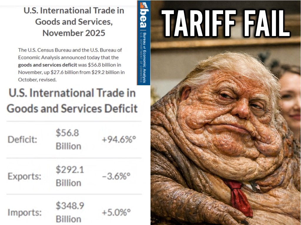 <a href="/bohica172/">Steve Perry</a> <a href="/donkoclock/">DonkConnects ♻️™</a> <a href="/thegreatgig8/">Gig - The Great Gig in the Sky</a> <a href="/shovel_gurl/">shovel gïrl 🌻</a> <a href="/AZ_Brittney/">💙Brittney💙</a> <a href="/LePapillonBlu2/">ᗰᗩƳᖇᗩ</a> <a href="/PlowOn/">PlowOn 🦉</a> <a href="/Honeybunches_of/">Honey</a> <a href="/MalcolmNance/">Malcolm Nance</a> <a href="/Kilroy5443/">Timothy Kilroy</a> <a href="/DebbieDem3/">Debbie 🟦🟧✡️🇺🇸🇮🇱🪬🇺🇸🇺🇦🌻🦅</a> <a href="/marybmwm44/">Mary. 😊🥰💙 NO Lists Please, ty</a> <a href="/cozzmo73/">Kimberly Chandler</a> <a href="/madmanx187/">Matthias (madmanx187)</a> <a href="/Sigmund84540696/">Sigmund Freud</a> <a href="/cdenisegayle/">SuperMassiveBLACKhole</a> <a href="/BoughRuth/">Ruth🟧🟦 ,💔</a> <a href="/fiber_ninja/">JDG</a> <a href="/Tarasworld21/">Tarasworld</a> <a href="/bethanybelton/">Bethany Belton</a> <a href="/just_meggggg/">Just Meg</a> <a href="/MAGACult2/">MAGA Cult Slayer🦅🇺🇸</a> <a href="/TwitzerlandNet/">📰Poli-Tical 📲Twitzerland.net🚨</a> <a href="/ravengravediggr/">The Raven's Revenge</a> <a href="/IsaiVazquez123/">Isai Vazquez</a> <a href="/cockroachkisser/">KissingTheCockroach® 💜💋🪳</a> <a href="/gratefulhike/">GratefulHike 🌎 🚴‍♂️👣</a> <a href="/ScottWessels71/">Scott Wessels</a> <a href="/mz18444/">Marlene Z</a> <a href="/TheOnlyEsta/">Esta</a> <a href="/Snowball1776/">Snowman❄️🍁❄️👎 No DM's Baron333 BlueSky</a> <a href="/CalltoActivism/">CALL TO ACTIVISM</a> <a href="/TPBlue4/">TPBlue 🇺🇸🦅</a> <a href="/JamesComerPyle/">James Comer Pyle ®️</a> <a href="/LolaGarcia13/">Earthling</a> <a href="/dannyoneofmany/">Dan</a> <a href="/simpkins_elliot/">Where’s my Super Suit</a> <a href="/Elizabeth52575/">💙Elizabeth💙</a> <a href="/GeorgiaGolden19/">Simba 😺</a> <a href="/Dollhouse/">Niki</a> <a href="/Cally12750/">Cally1977</a> <a href="/NellieGdog/">Nellie</a> <a href="/LeftoverNews/">🌊 Leftover News 🌊</a> <a href="/marktheradio11/">Mark On The Radio 🇺🇸 🦅</a> <a href="/KimberlyHardyNC/">Kimberly Hardy for Congress</a> <a href="/EdwardLorenzo10/">Edward Lorenzo🦅🇺🇸⚓️🎖️🏌️‍♂️</a> <a href="/RickBec52597434/">Rick Beck</a> <a href="/cow_belle65/">ForDemocracy</a> Haha, also made a meme with that one...😆 
#Trump #Tariffs #TrumpTariffs #TarifFail #NationalDeficit