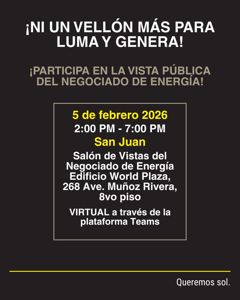 Queremos Sol tweet media