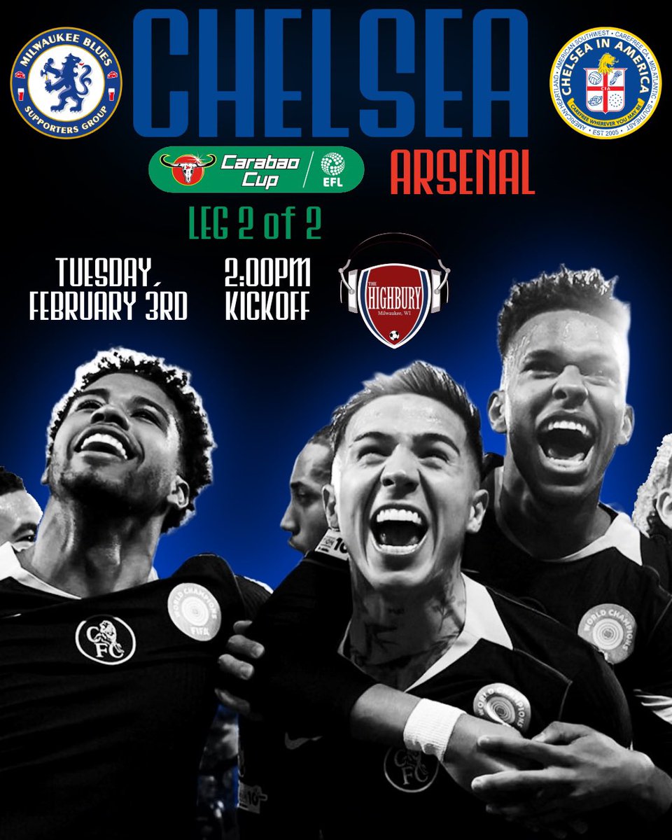 Today! 
COME ON CHELSEA!!!
🦁💙🔵⚽️🍺