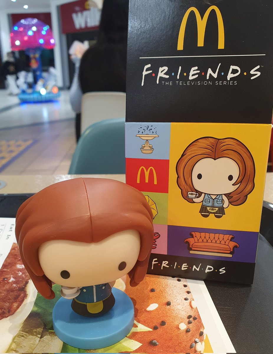 TurtleFleur's tweet image. In the adult Happy Meal I got Rachel 😀