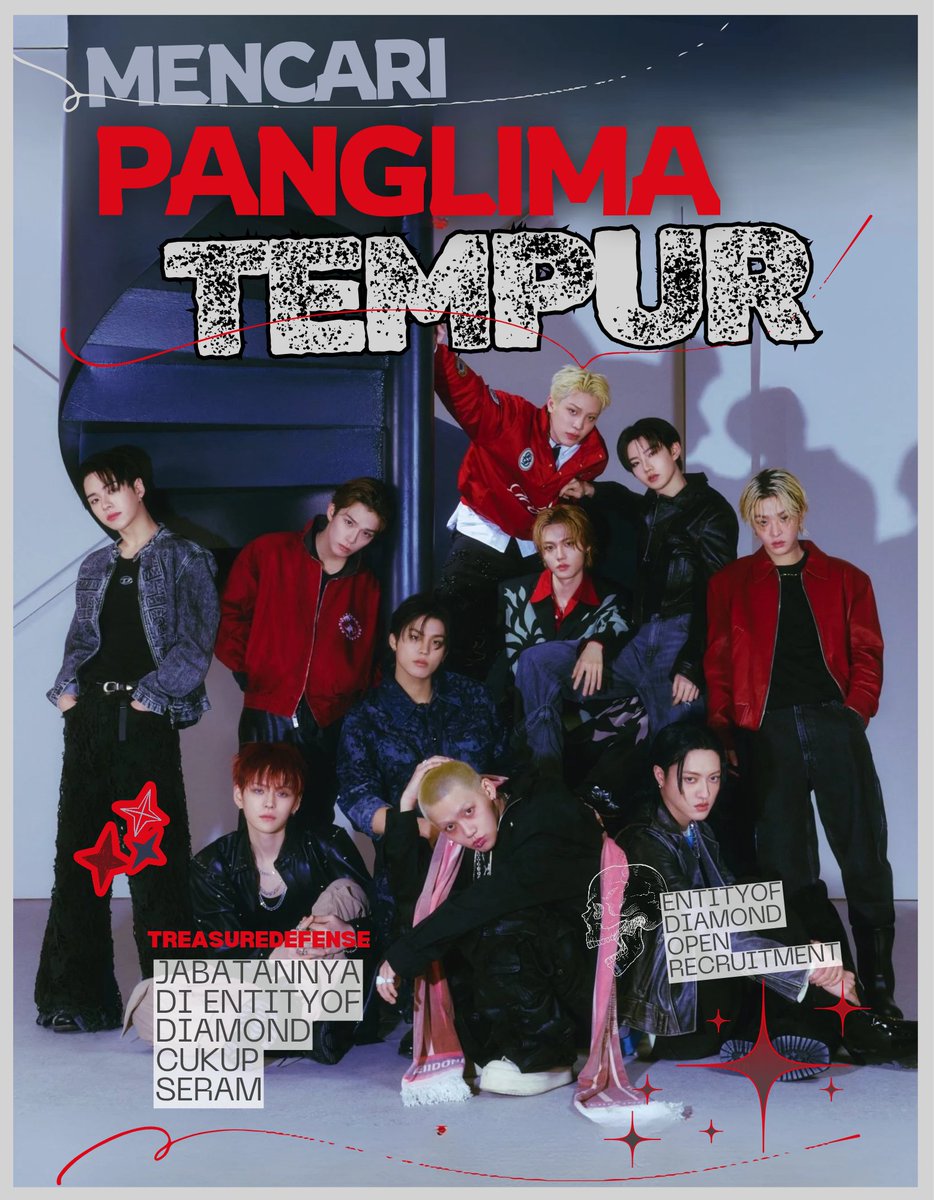 Hi! We’re opening recruitment for TREASURE RPs to take part in our upcoming event as Event Lead, Co-Lead, &amp; Division Heads (Editor &amp; Wording). These roles support the event’s flow and teamwork. Interested applicants, please fill out the attached form.

✦ s.id/ES9sw