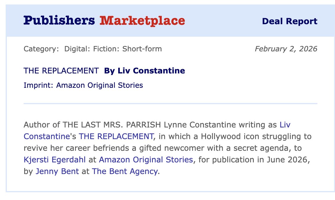 Liv Constantine tweet media