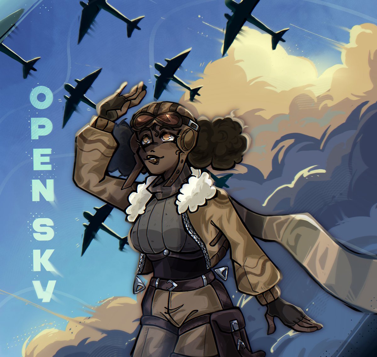 Open Sky

#illustration #artmoots  #oc