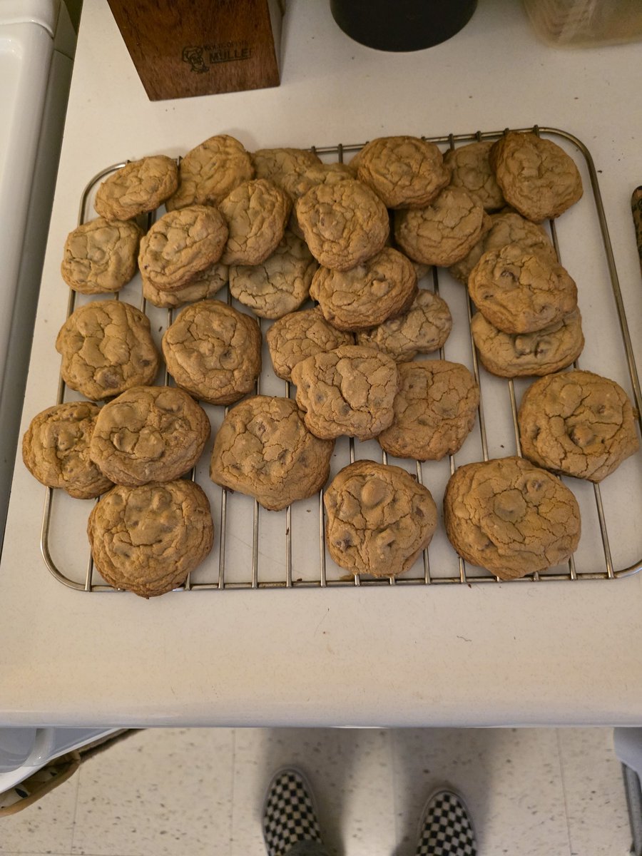 Good morning, yes, chocolate chip cookies to start the day
