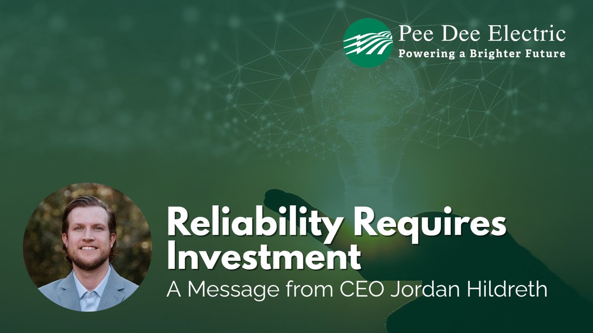 Reliability doesn’t happen by chance. It happens because of careful planning, disciplined investment, and a commitment to doing what’s right for our members—today and for generations to come. Read More: carolinacountry.com/story/reliabil…