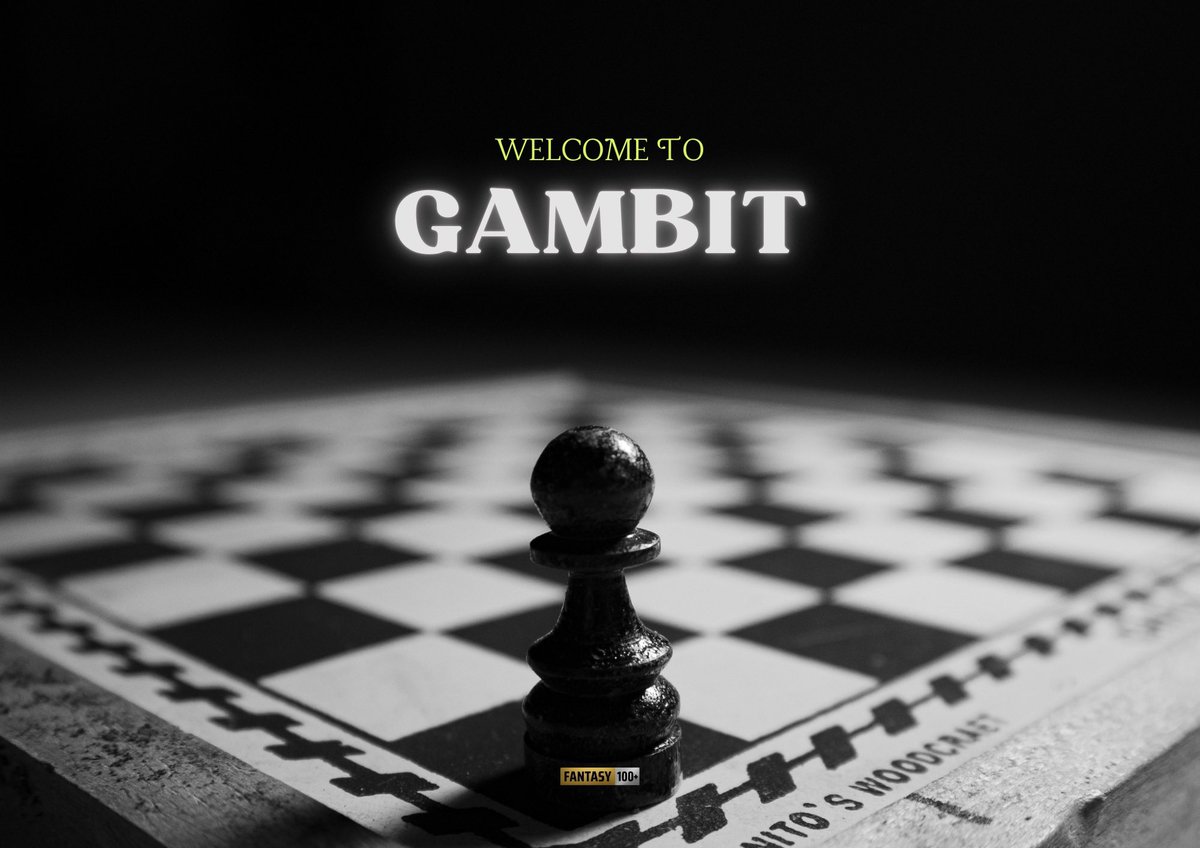 wide_playmaker's tweet photo. Next Stage:
GAMBIT
โHigh Risk, High Returnโ
#Fantasy100plus
#FPL
#FPLCommunity https://t.co/K2WDnP7qmY