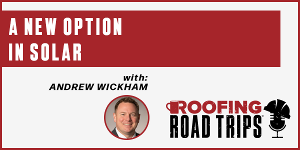 HJEllsworth's tweet image. Join us for today’s featured Roofing Road Trips as we welcome Andrew Wickham - A New Option in Solar

Listen Today
rooferscoffeeshop.com/podcast/andrew…

#CertainTeedRoofing #RoofersCoffeeShop #RoofingRoadTrips #RoofingPodcasts #RoofingProfessionals #RoofingContractors #RoofingIndustry