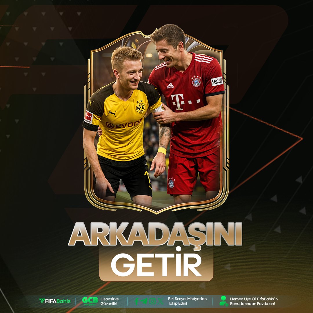 Fifabahiss's tweet photo. 🤝⚽️ FIFA Bahis’te Arkadaşını Getir, Birlikte Kazan!

🎯 Arkadaşını davet et
💰 Kazanç ikinize de gelsin

🔥 Özel avantajlar
🎁 Bonus fırsatları sizi bekliyor

👉 Hemen davet et, kazanmaya başla! 🚀
https://t.co/x7XcY1fP11 https://t.co/YKPxL6oApJ