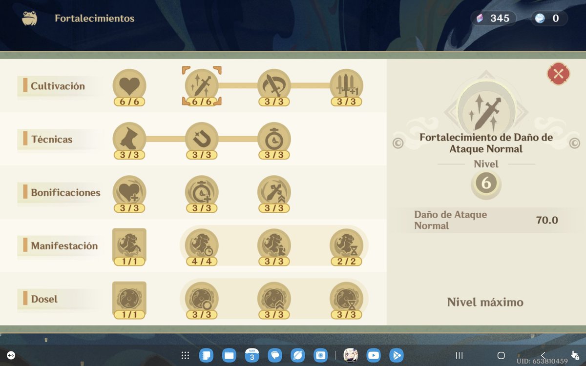 soy la única que perdía a propósito contra los jefes para poder maxear al máximo todos los talentos?