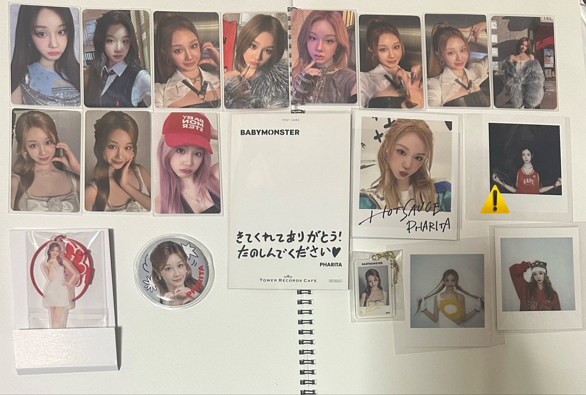 yuki17120411's tweet image. BABYMONSTER ベビモン 交換

譲　全メンバー
求　アヒョン＞買取

・比率違い🙆‍♀️
・⚠️→初期傷あり

お気軽にお声掛けください🙇‍♀️✨