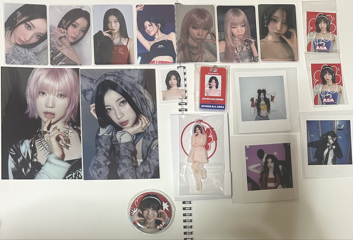 yuki17120411's tweet image. BABYMONSTER ベビモン 交換

譲　全メンバー
求　アヒョン＞買取

・比率違い🙆‍♀️
・⚠️→初期傷あり

お気軽にお声掛けください🙇‍♀️✨