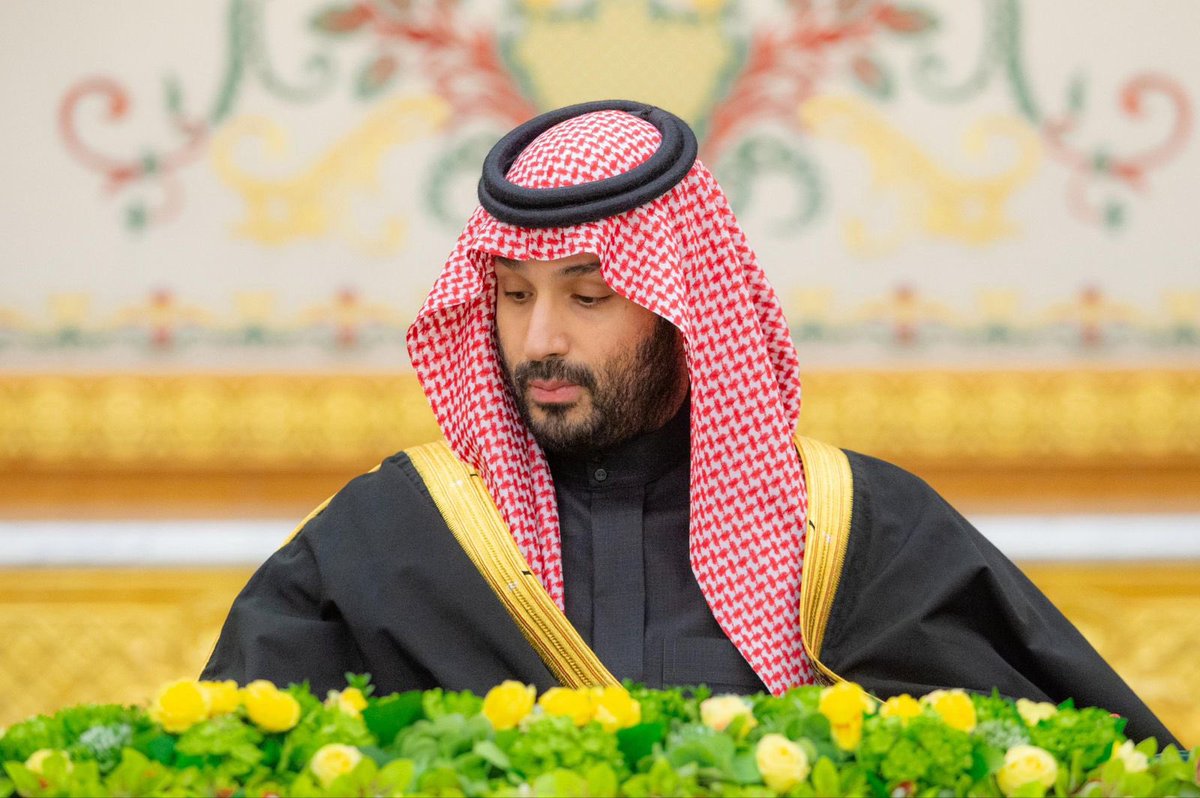 سمو سيدي #ولي_العهد يرأس جلسة #مجلس_الوزراء في الرياض.