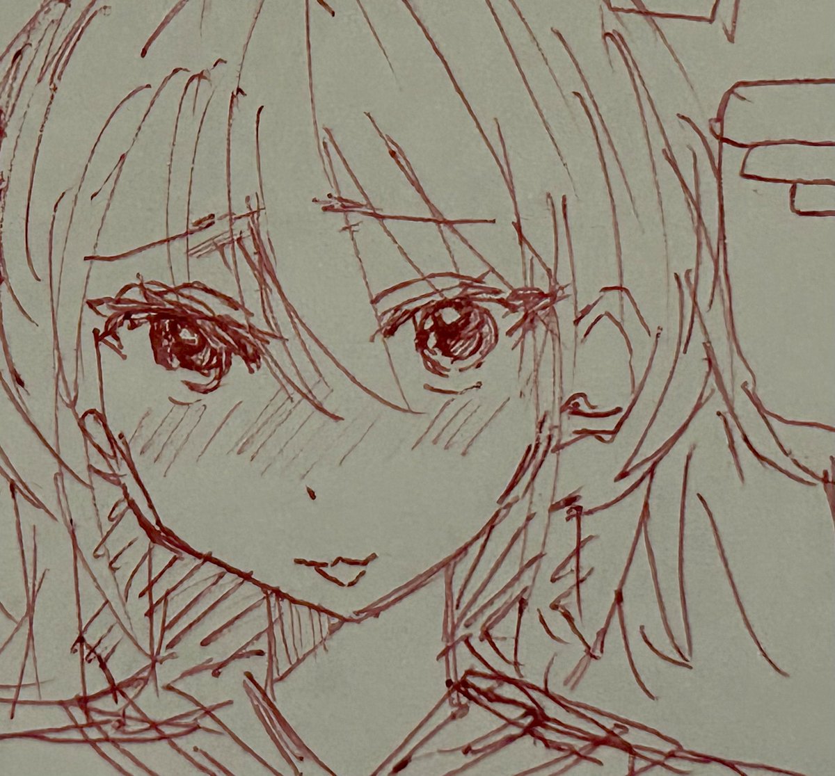 Lz6jU's tweet photo. 少し余裕できたから絵を描く https://t.co/2XVddxkult
