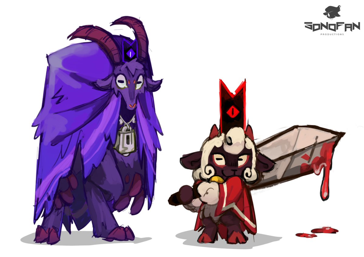 um #CultoftheLamb zin 🐐