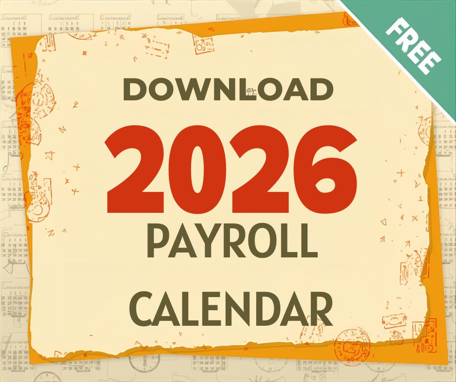 Your #2026 #Payroll #Calendar is here! Stay organized, avoid surprises, and plan every pay period with ease. Our FREE Payroll Calendar Checklist highlights:
✅ Pay periods
✅ Federal holidays
✅ Quarter deadlines

🎁 Download it now 

getpayroll.com/payroll-calend…