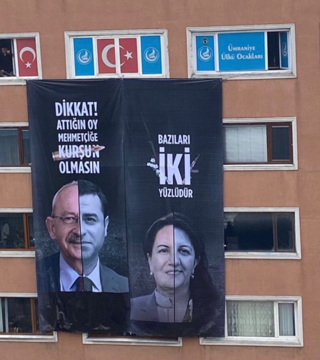 Bazıları iki yüzlüdür, 
Ülkü Ocakları gibi.