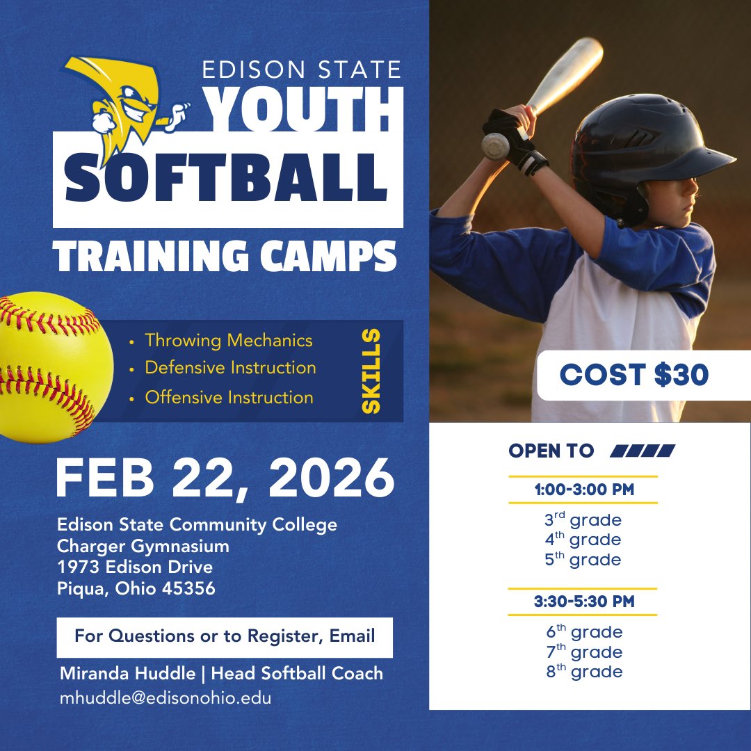 Edison State Softball tweet media