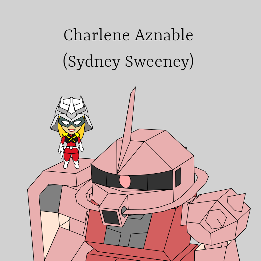 foldation's tweet photo. SD Charlene Aznable and MS-06S https://t.co/rHJ0Jh1roW