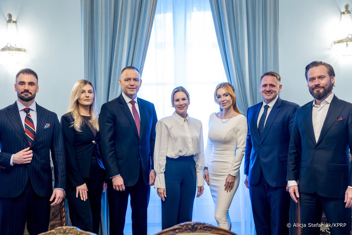 Karol Nawrocki i Marta Nawrocka spotkali się z Dodą, Stanowskim i Litewką