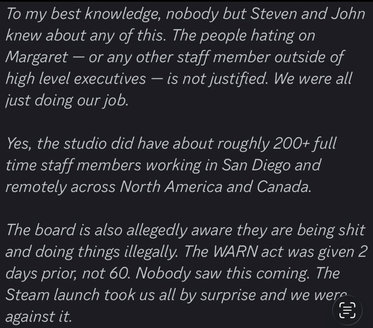 Stop. Attacking. The. Devs.

They are as surprised by this outcome as the rest of us. They have enough to deal with right now, without some jackass on the Internet attack them based around speculation.

Don’t be an idiot.