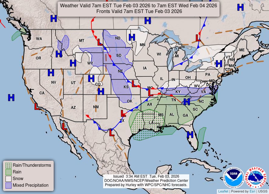 National Weather Service tweet media