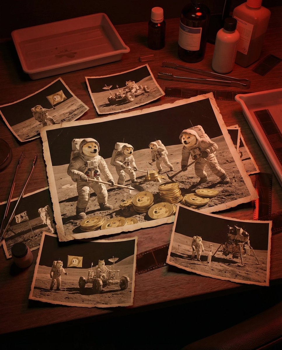 History will say we didn’t just bring Dogecoin to the Moon...

We also mined it there.