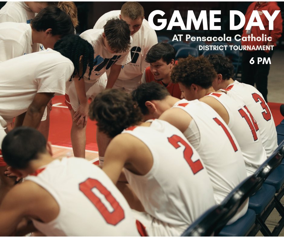 DBS_BBasketball's tweet photo. The Bucks are traveling over to Pensacola for the first round of the District Tournament!

🆚Pensacola Catholic 
⌚️ 6:00 PM
📍Pensacola Catholic 
📺NFHS https://t.co/EbZeSl5IC4