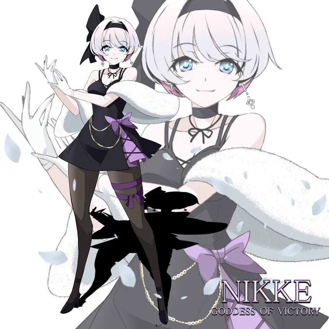 #新しいプロフィール画像 #NIKKE #NIKKEfanart タッチ結構寄せられたと思います そのうちノーマルコスもリメイクしようかな。