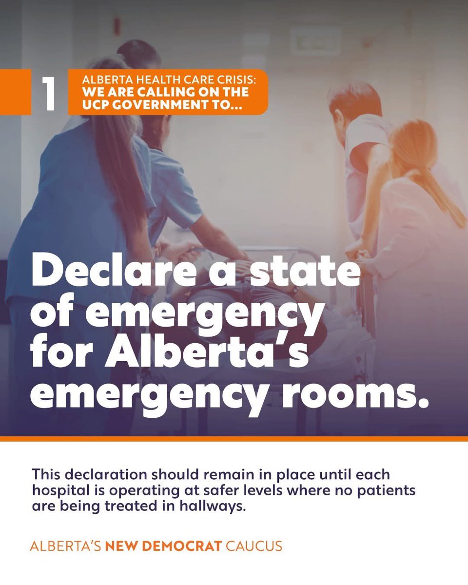 nicolergoehring's tweet photo. Alberta’s hospitals and emergency rooms are in crisis. 

Add your name below to tell the government: DECLARE A STATE OF EMERGENCY.

Visit https://t.co/DxGKBS2oIW to sign the petition!

#BetterIsPossible #abpoli #ableg #abhealth https://t.co/RJ30HjxJvx