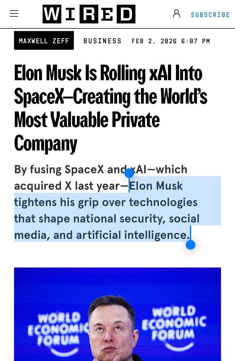 micsolana's tweet image. good morning, elon musk is “tightening his grip” over two companies he founded, funded, built, and currently runs