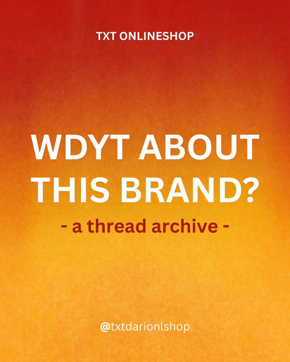 txtdarionlshop's tweet photo. Wdyt about this brand?

— arsip kumpulan utas https://t.co/KNPlx8WNvD