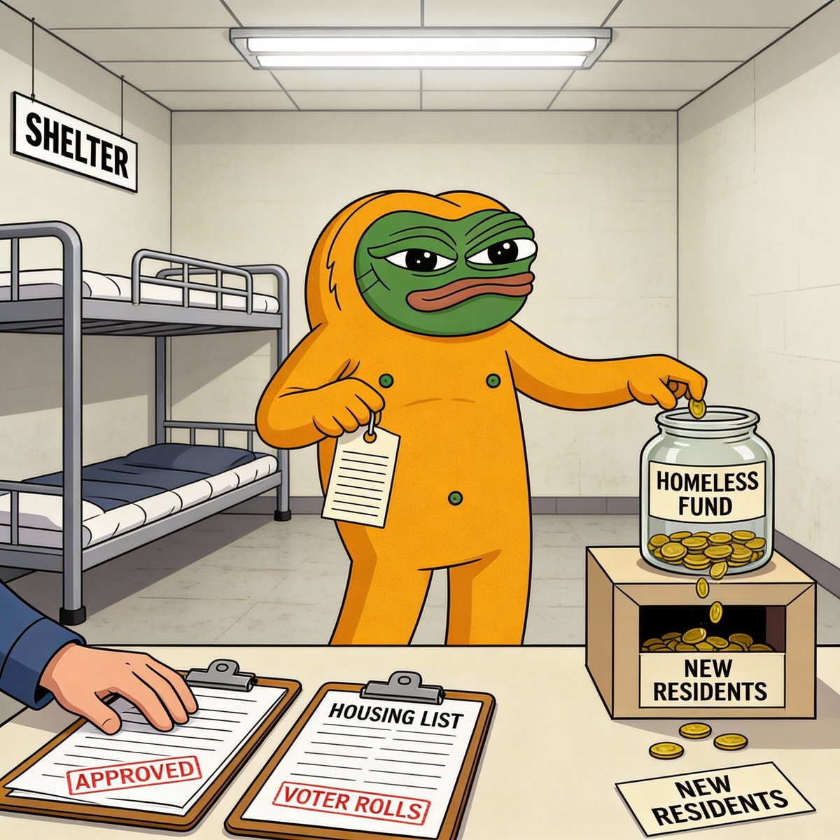 SlepeOnBase's tweet image. california perfected the two-for-one: fund “homeless services,” get migrant housing, and keep the actual homeless as a permanent fundraising backdrop.