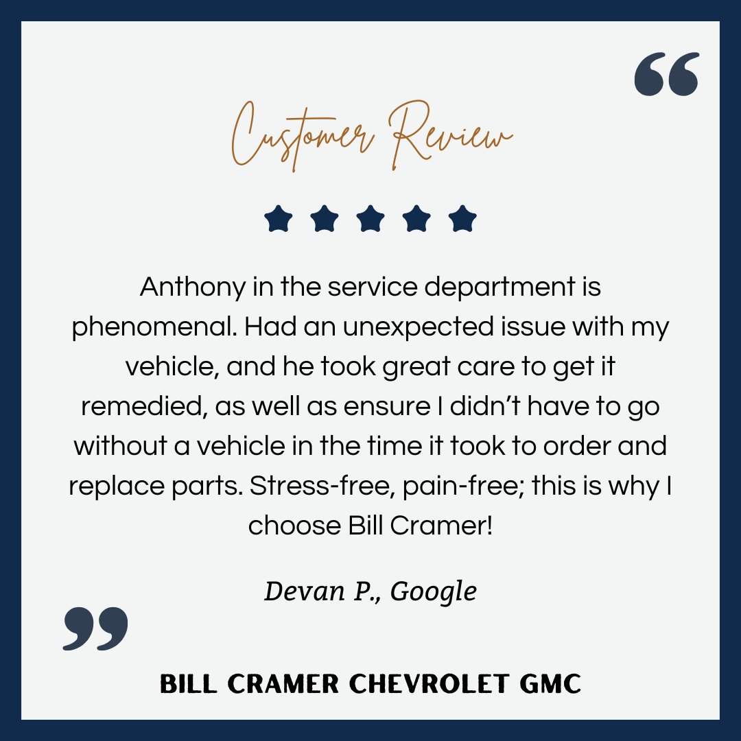 Bill Cramer GM tweet media