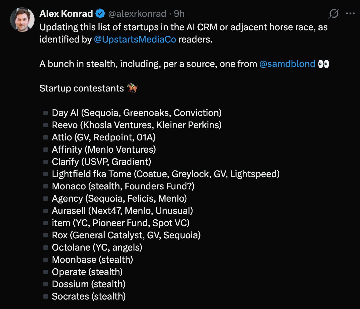 alyashok's tweet photo. 🦀 Everything is crab again 🦀 

Flood of ambient CRMs incoming. 

“Every program attempts to expand until it can read mail. Those programs which cannot so expand are replaced by ones which can.” https://t.co/MBoHwPBCiq
