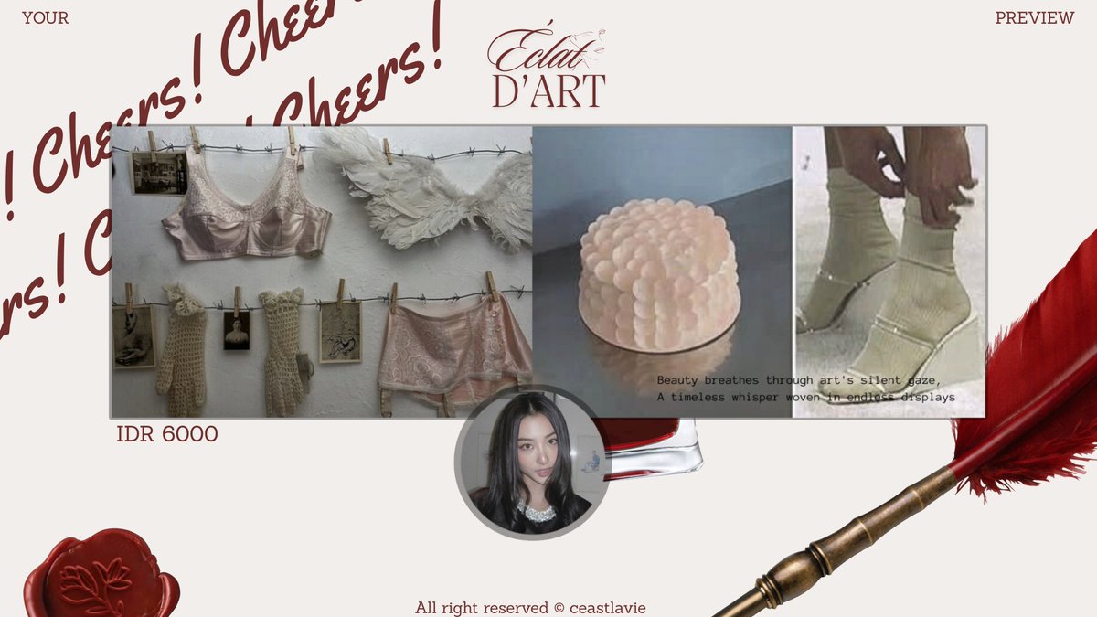 ceastlavie's tweet image. Help retweet/repost, tysm 🩶🧳

Hi dear! I made this for you — Gawon. Go grab this 5 stunning ready stock layout through DM now! It's free re-text/remove text ♡
#zonauang #zonajajan