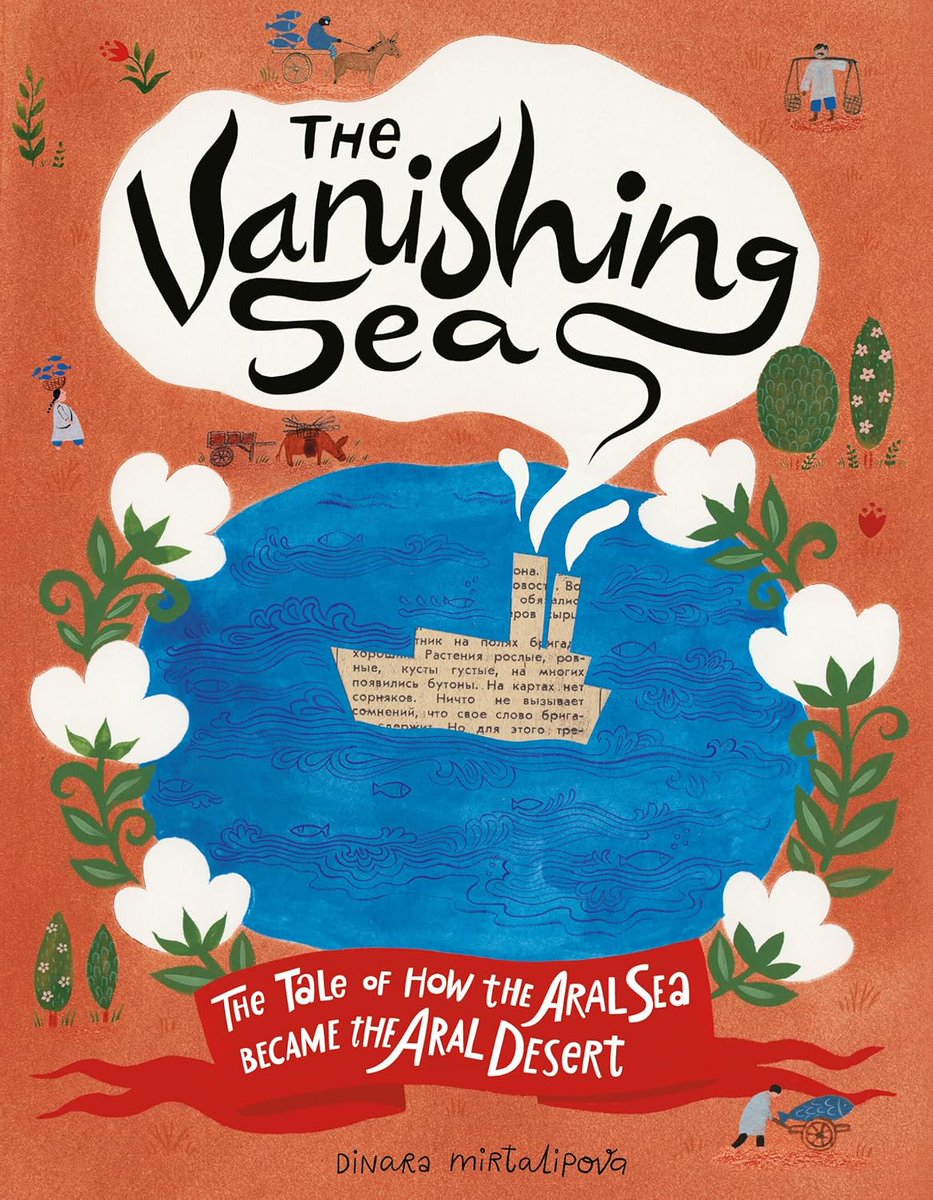 sincerelystacie's tweet photo. Find out what happened to the #AralSea in THE VANISHING SEA by Dinara Mirtalipova @ChronicleKids
https://t.co/t4VKofYfKA #bookreview #TheVanishingSea #readtolearn #picturebook #kidsbook #booksforkids #environment #bookpubday #bookbuzz #childrensbook #bookrecommendation #bookboost https://t.co/QmT7IQa38Q