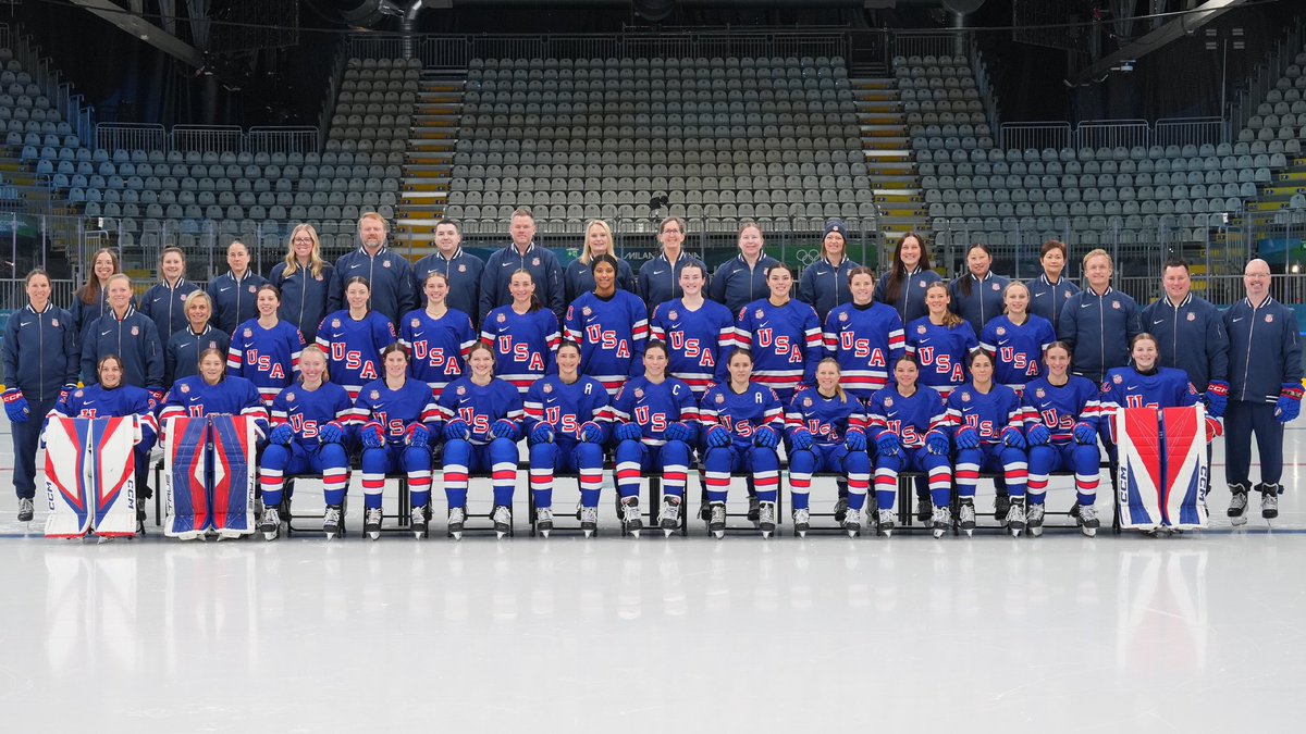THE 2026 U.S. Olympic Women's Ice Hockey Team 🇺🇸
#WinterOlympics