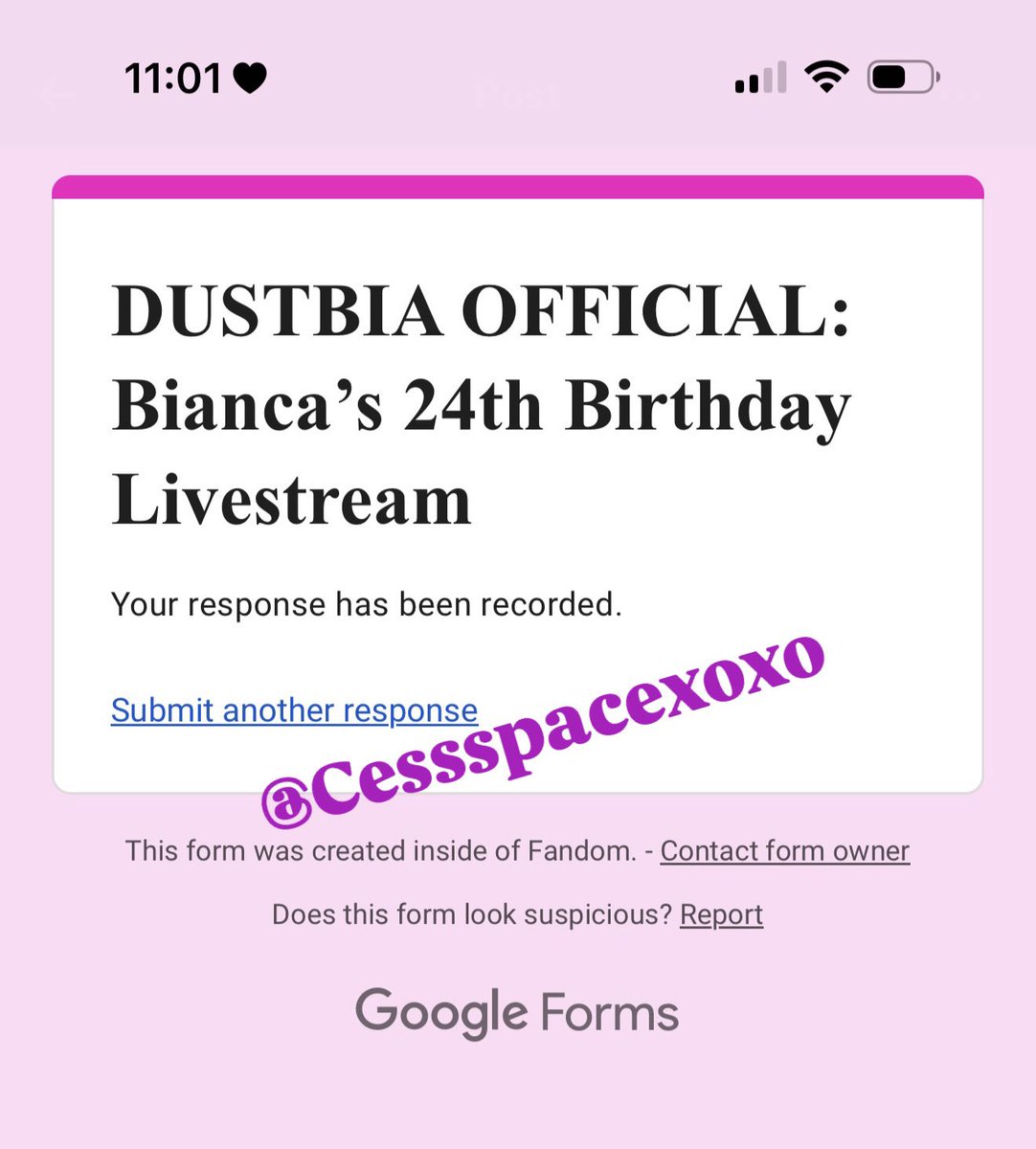 Cessspacexoxo's tweet photo. From Dustin's FM to Bianca's bday, #teamlivestream pa rin.hahaha

ILY @dustinyuu &amp; BDV 😘 https://t.co/Z1WQxwNDbd