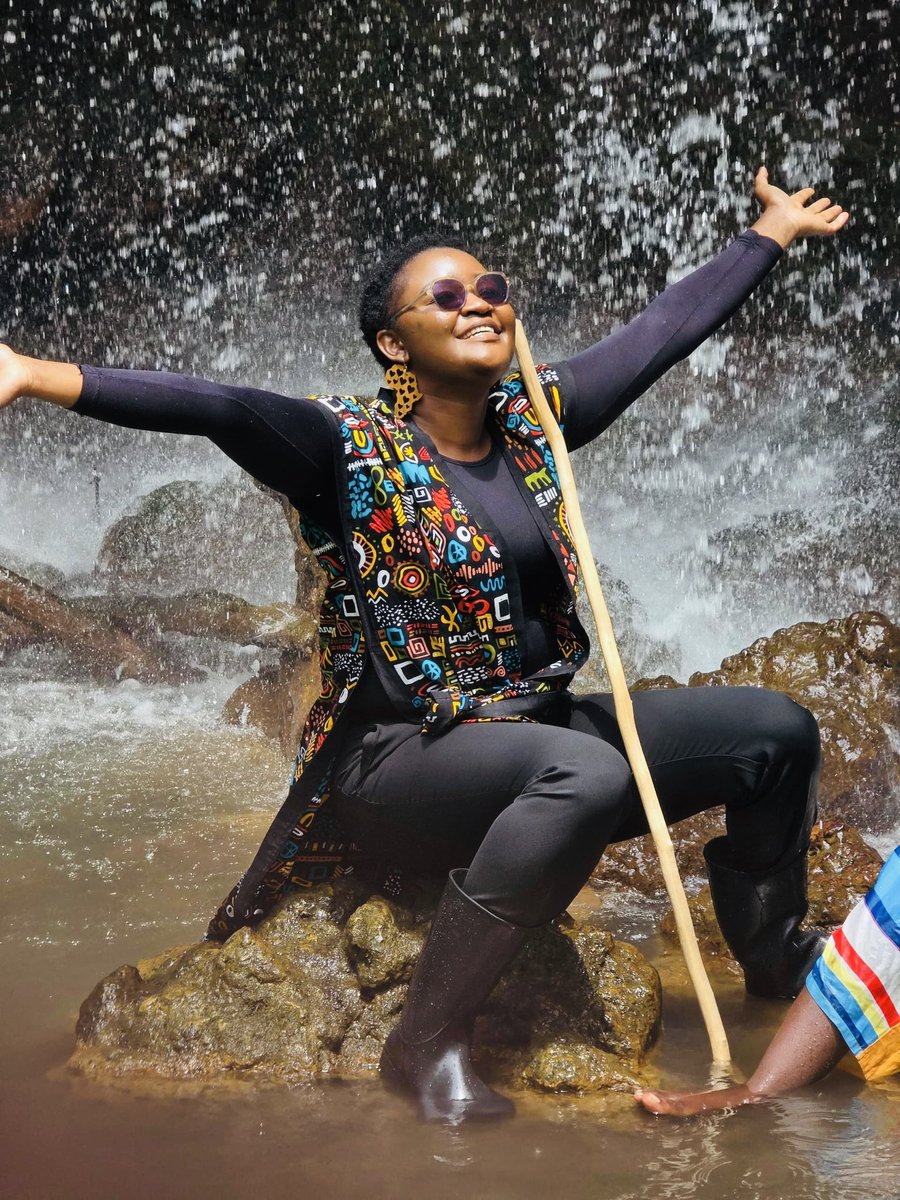 Traveling and exploring new places really helps conquer fears,like my old fear of water 💦 or not knowing how to swim.  

Never thought a day would come when I'd stand under a powerful waterfall, arms wide open, feeling completely alive and fearless!  

Grateful for such moments