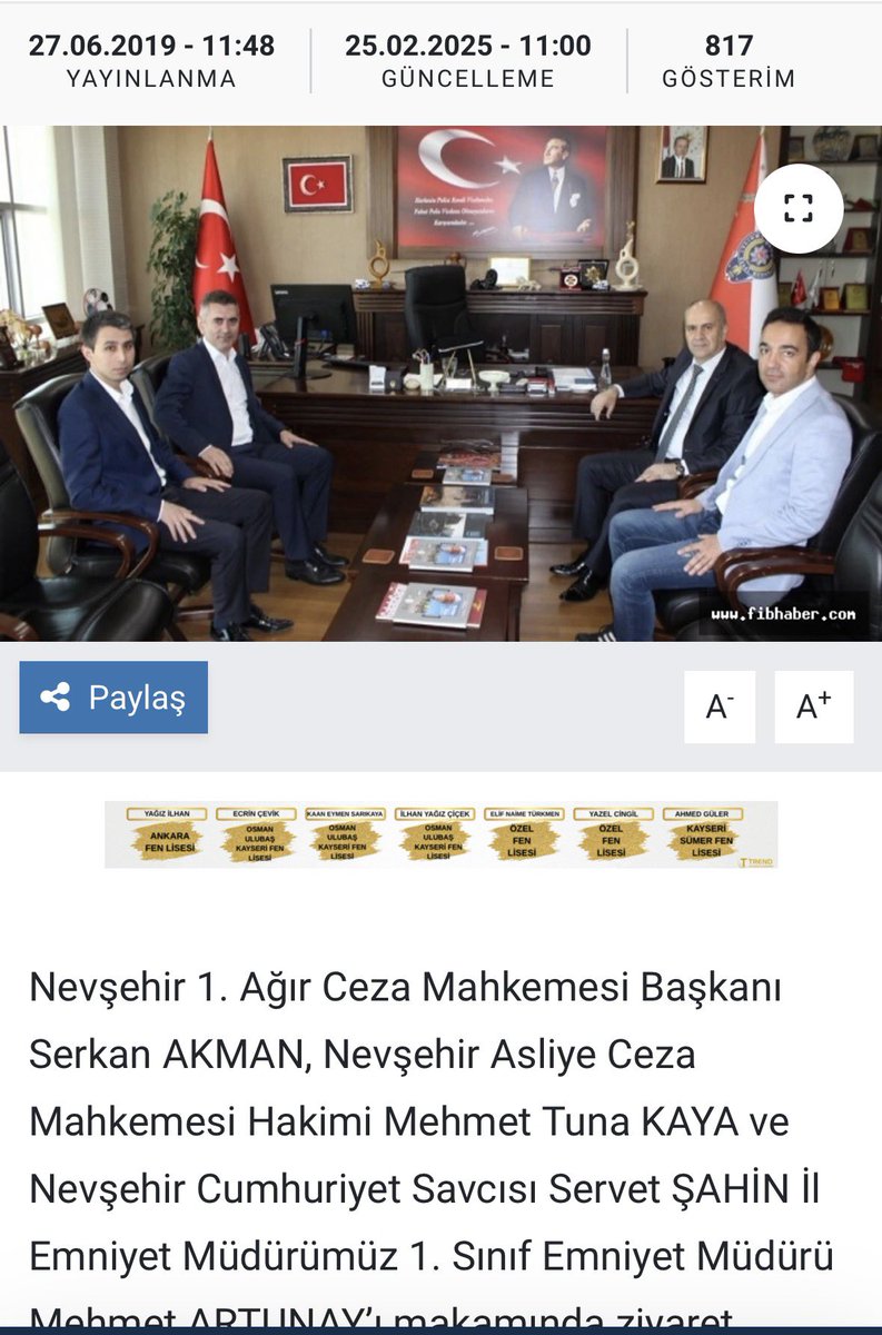 Startı veren kadın hakim Kevser Ceylan Koca idi. Devamını getiren erkek hakimlerdi. Erkek hakimler Cem Altunsoy ve Mehmet Tuna Kaya, Niğde/Nevşehir network‼️👇🏿