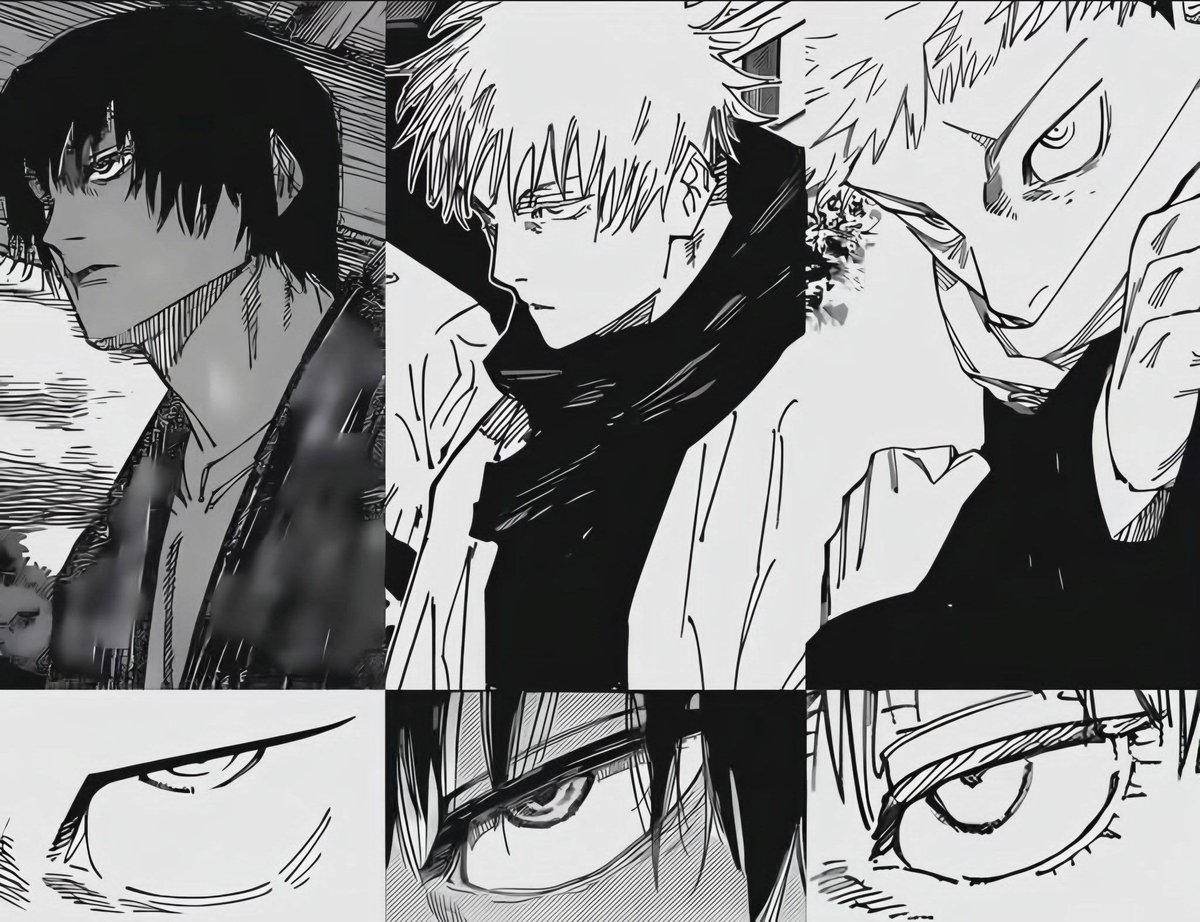 TOJI                        GOJO                YUJI