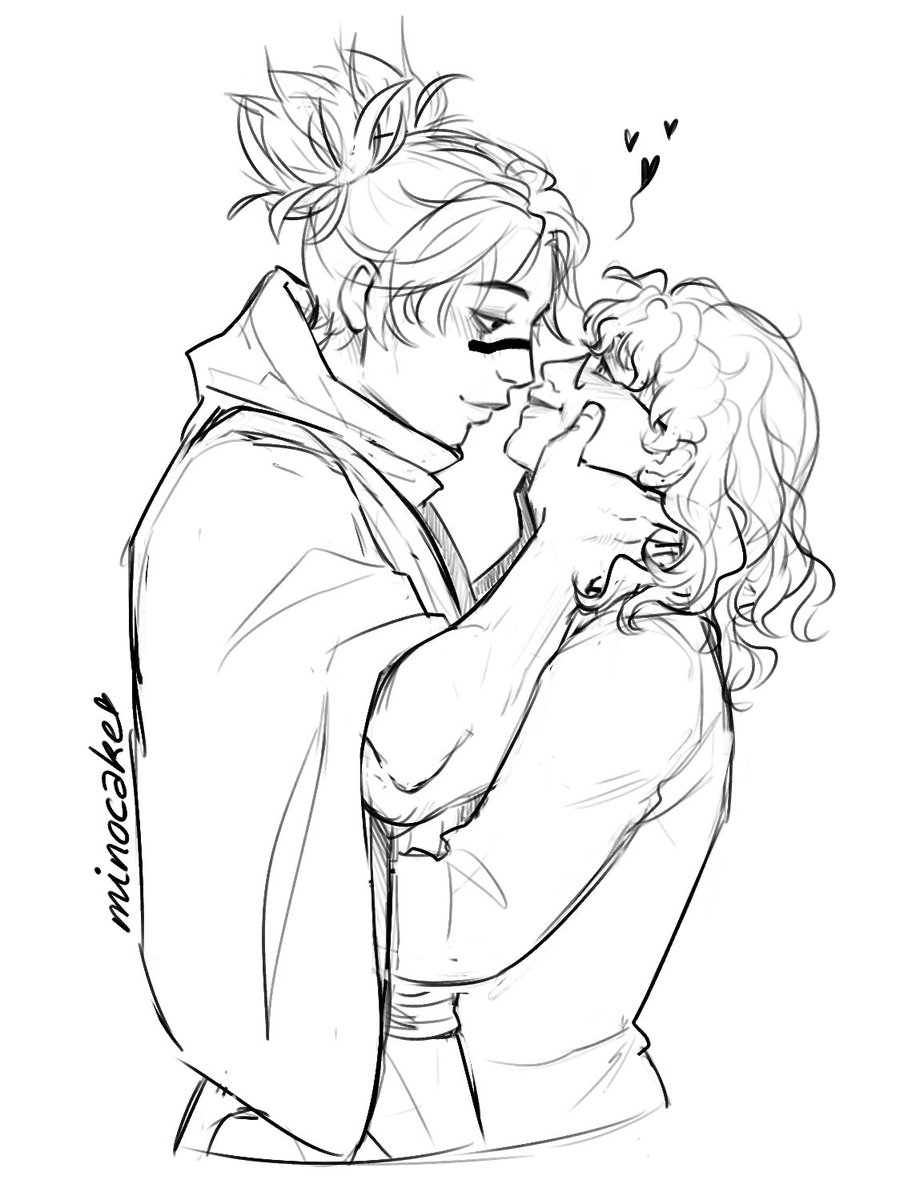 Minoandthecakes's tweet photo. Third free couple request, this time of choso and @ramuneli_ ! I’m having a blast drawing muscular men ♥️
#ArtistOnTwitter #coupledrawing #freedrawing #jjk https://t.co/E6H2HOJa4P