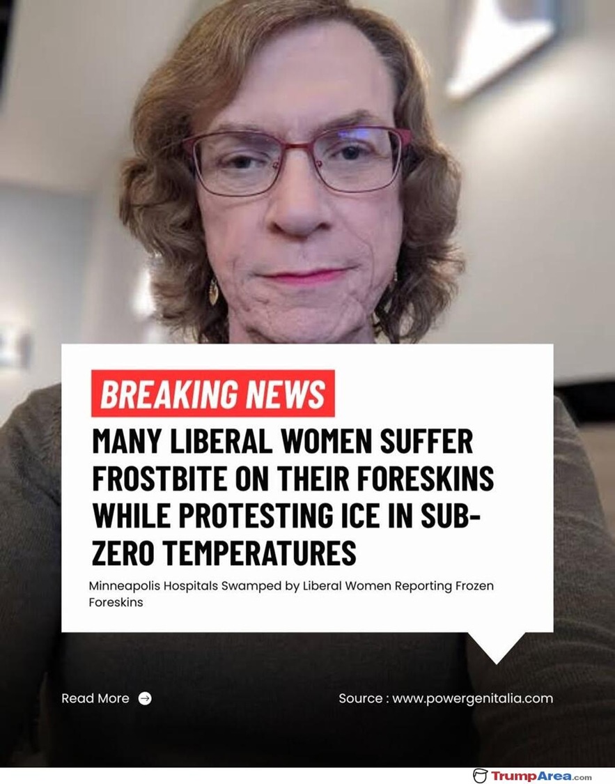 It's really that cold: