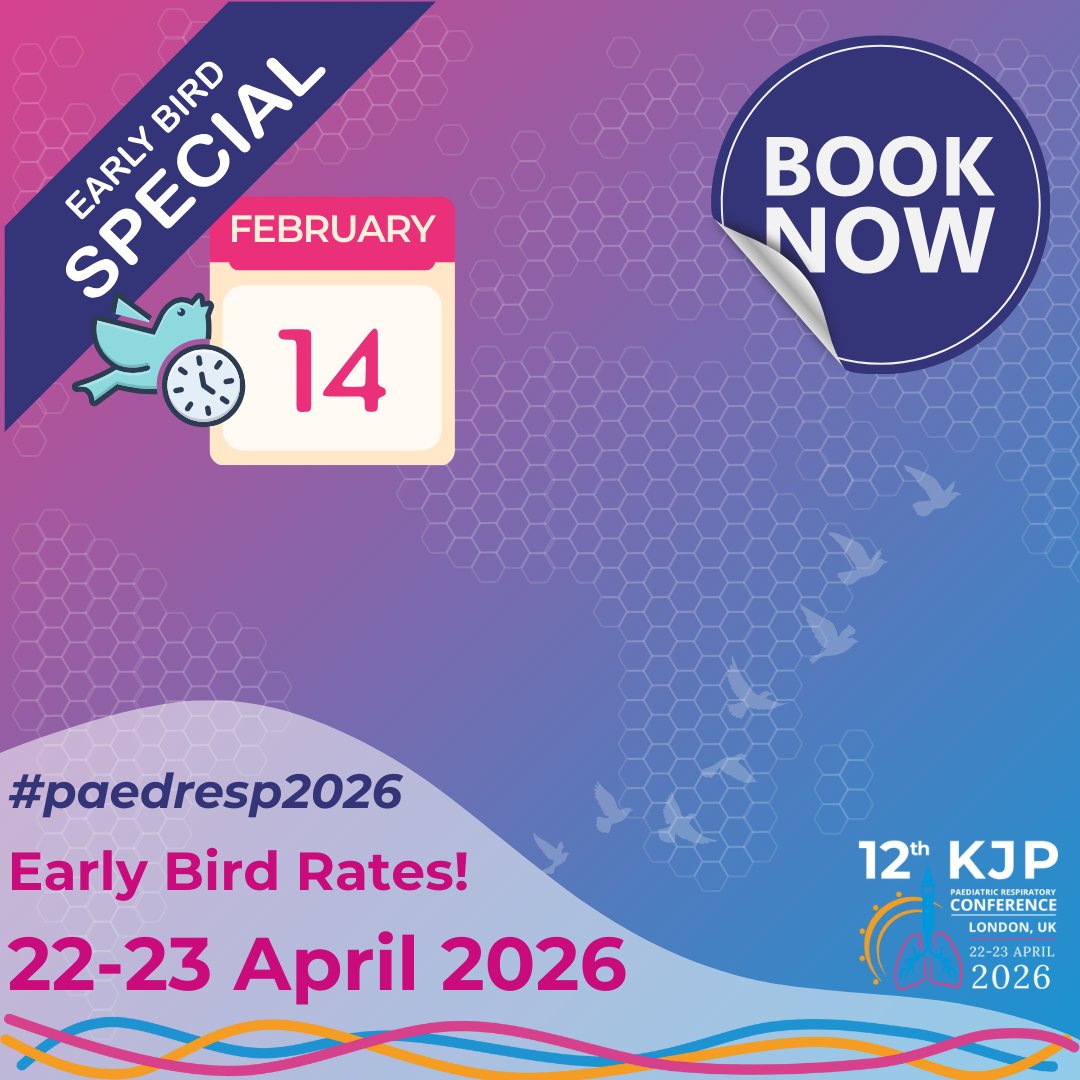 Paediatric Respiratory Conference, London tweet media